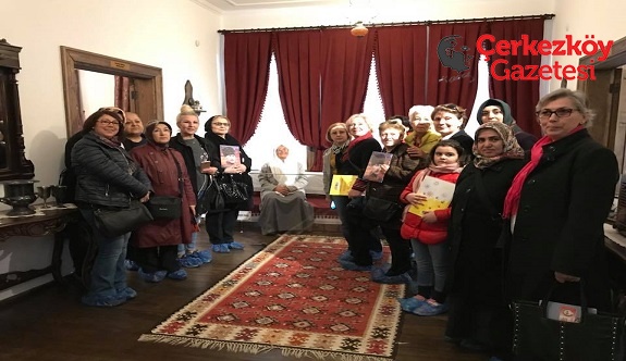 Çerkezköylü kadınlardan Atatürk Evi ziyareti