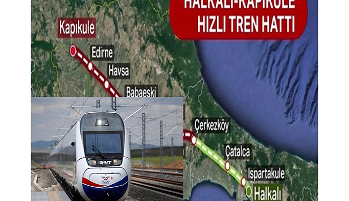 Halkalı-Ispartakule hızlı tren hattında yeni gelişme