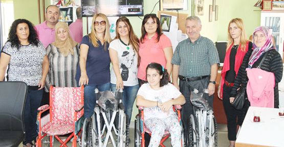 TSD’ye tekerlekli sandalye yardımı