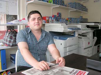 Seçkin Kırtasiye yeni yerinde