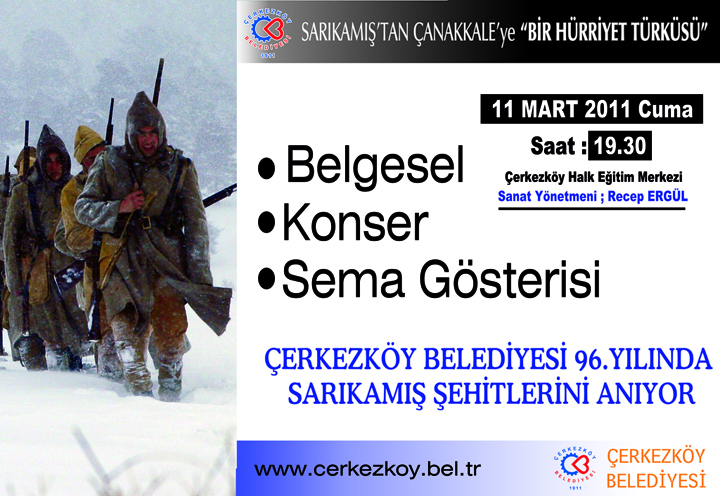 Sarıkamış'tan Çanakkale'ye Bir Hürriyet Türküsü