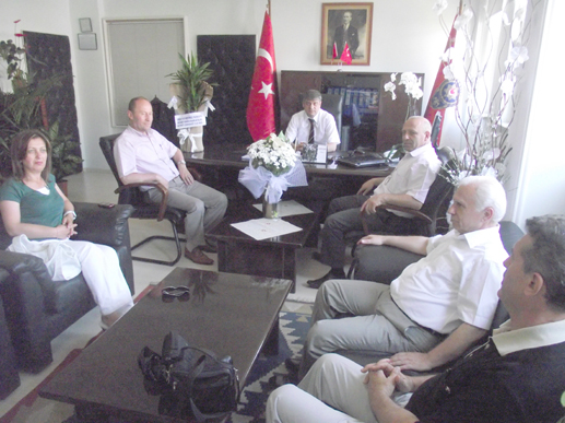 AKP İlçe Teşkilatı’ndan Dalman’a ziyaret