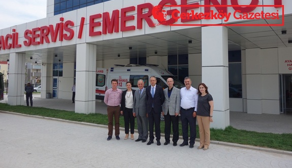 Kubilay’dan yeni hastaneye ziyaret