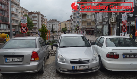 Burası park yeri değil!