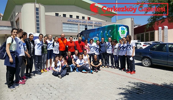 Çerkezköy’ün Kızları Türkiye 4’üncüsü oldu