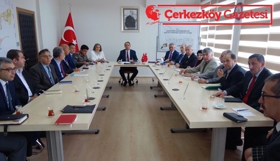 Kurum amirleri toplantısı yapıldı