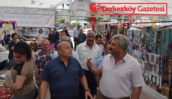 Meclis Üyeleri sergiyi ziyaret etti