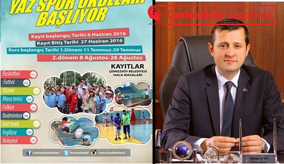 Yaz spor okulları için kayıtlar başlıyor