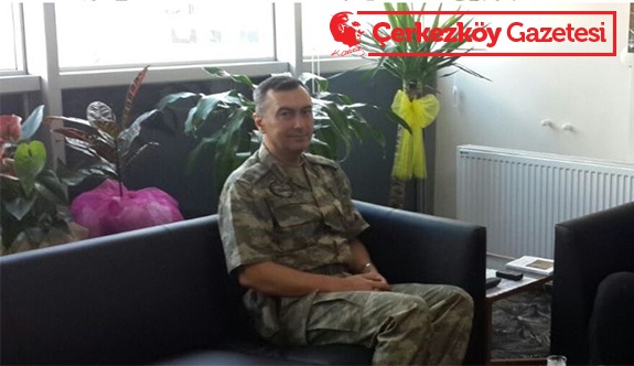 Çerkezköy Tugay Komutanı Tümgeneralliğe terfi etti
