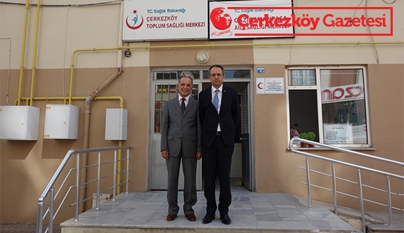 Sağlık Müdürlüğüne teşekkür ziyareti
