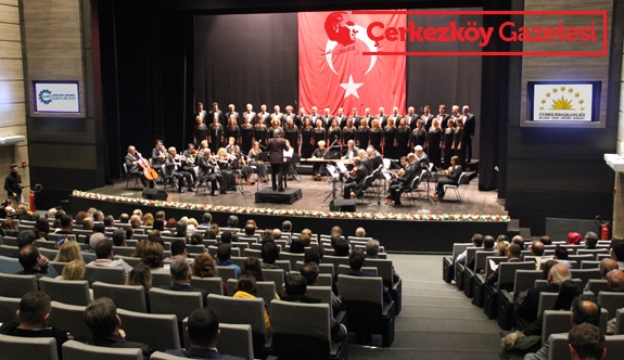 Cumhurbaşkanlığı Klasik Türk Müziği Korosu ÇOSB’de sahne aldı