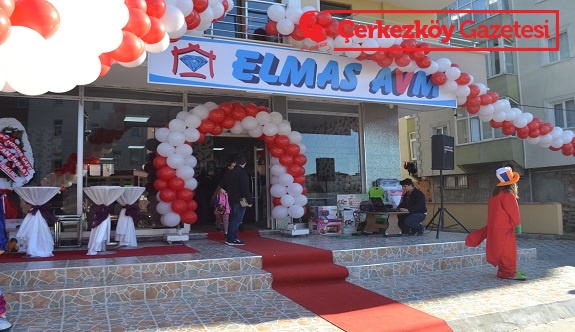 Elmas AVM hizmete açıldı