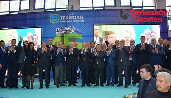 Kılıçdaroğlu 450 Milyonluk 45 projenin açılışını gerçekleştirdi