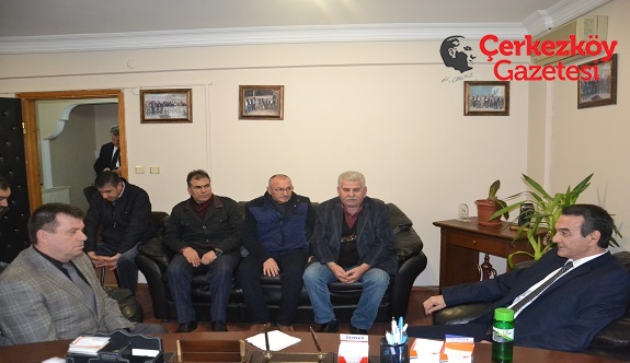 Şoförlerin sıkıntı ve isteklerini dinledi