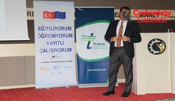 Prof. Dr. Cem Kılıç Çerkezköy TSO’da işverenlere konuştu
