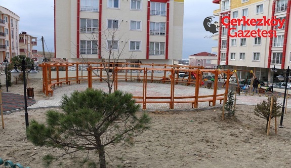 Fidan Sokak'a yeni park yapıldı