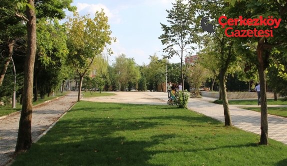 Muhsin Yazıcıoğlu Parkı tamamlanmak üzere