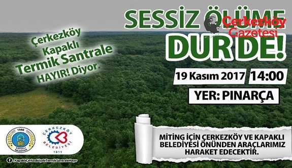 Termiğe karşı omuz omuza!