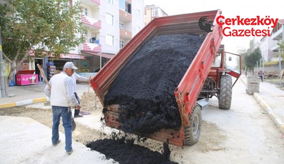 Yol yapım ve onarım çalışmaları sürüyor