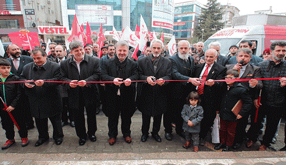 Saadet Partisi’nin yeni teşkilat binası açıldı