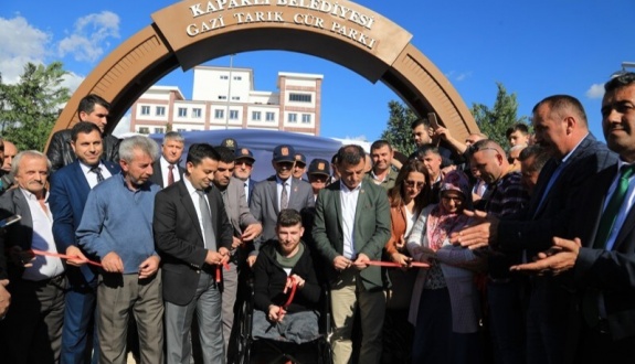 Gazi Tarık Cür Parkı Törenle Açıldı