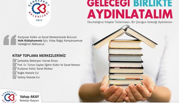 Kitap bağış kampanyası başlatıldı