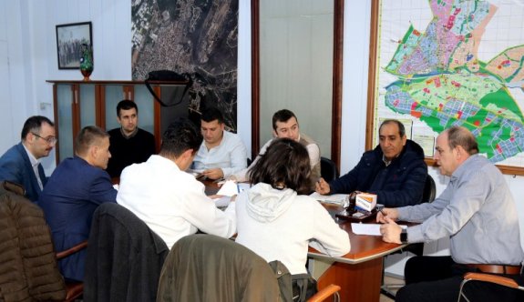 Altyapı kordinasyon toplantısı yapıldı