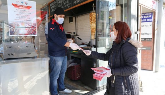 Kapaklı Belediyesi Virüse Karşı Vatandaşları Bilgilendiriyor