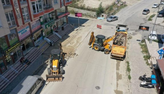 Pınar Bulvarında dönüşüm başladı