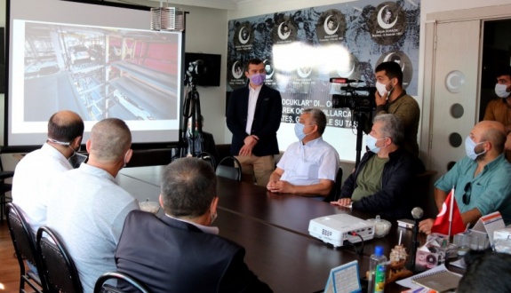 Ak Parti ve MHP’yi ziyaret etti projeleri anlattı