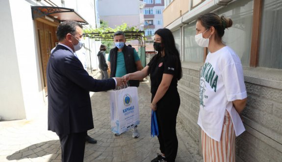 Başkan Çetin’den Genç Sporculara Ziyaret