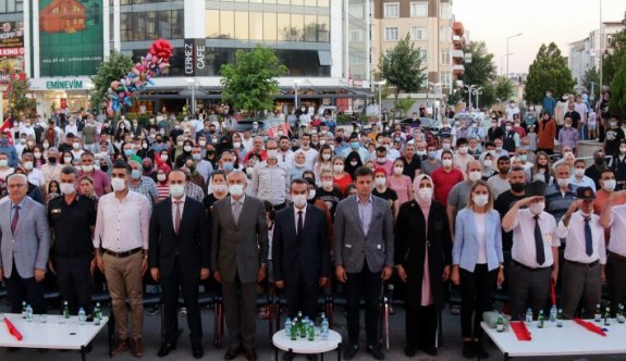 15 TEMMUZ DEMOKRASİ VE MİLLİ BİRLİK GÜNÜ ÇERKEZKÖY’DE KUTLANDI