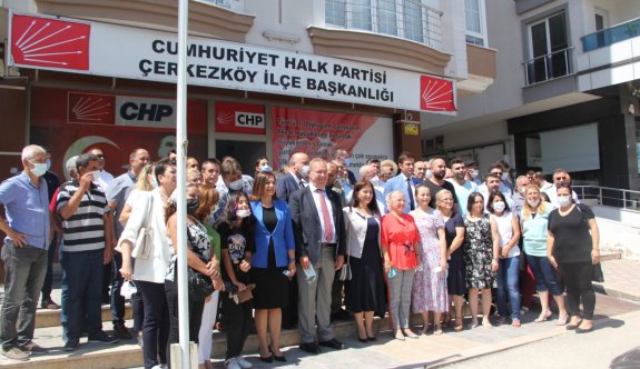 Çerkezköy, Kapaklı ve Saray’da  vatandaşlarla buluştular