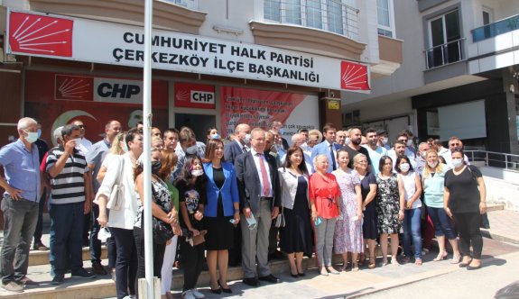 Çerkezköy, Kapaklı ve Saray’da vatandaşlarla buluştular