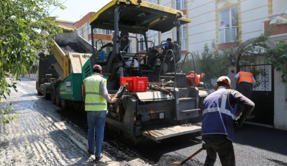 İnönü Mahallesi’nde Sıcak Asfalt Çalışmaları