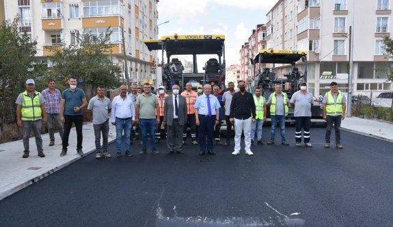 Erbay Caddesi’nde Sıcak Asfalt