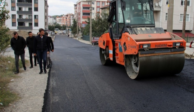 Utku Güler Sokak asfaltlandı