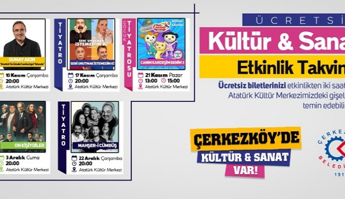 Kültür ve Sanat etkinlikleri düzenleniyor