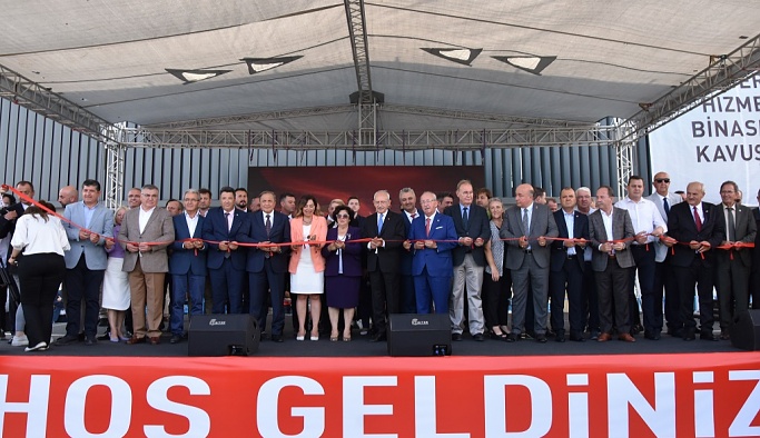TEKİRDAĞ BÜYÜKŞEHİR BELEDİYESİ YENİ HİZMET BİNASI AÇILDI