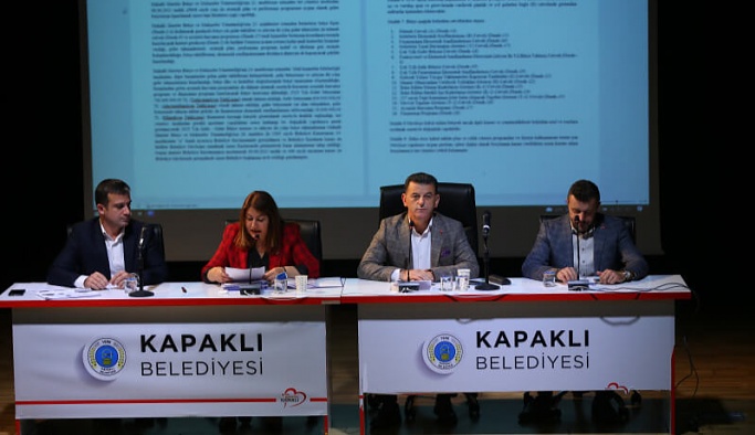 Kapaklı Ekim Ayı Meclis Toplantısı Tamamlandı