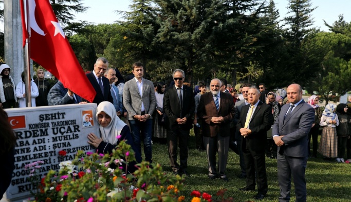 Şehit Erdem Uçar mezarı başında anıldı