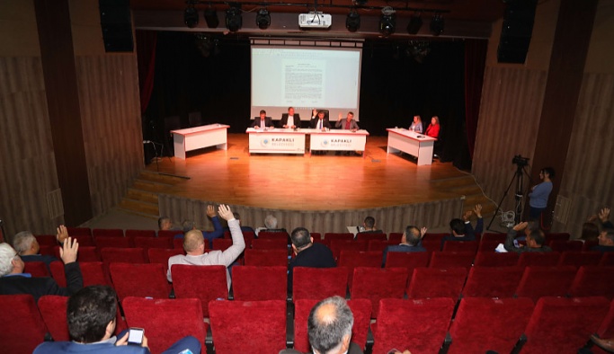 Kapaklı Kasım Ayı Meclis Toplantısı Tamamlandı
