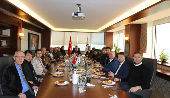 ÇTSO basın mensuplarını ağırladı
