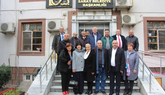 Valkaneş Belediyesi’nden Başkan Erkiş’e ziyaret