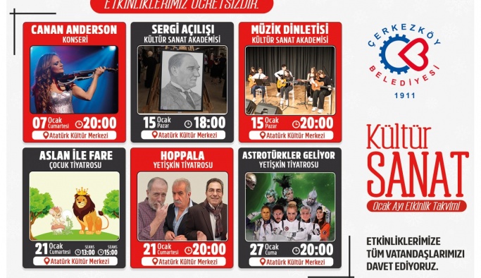 2023 kültür sanat etkinlikleri başlıyor