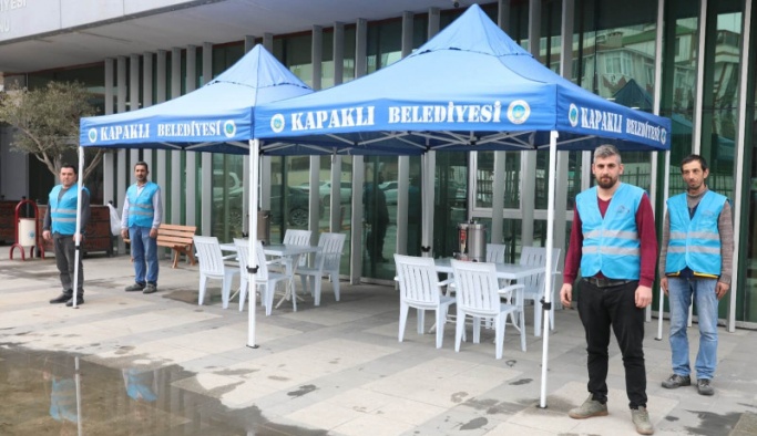 Kapaklı’da Taziye Çadırı Hizmeti