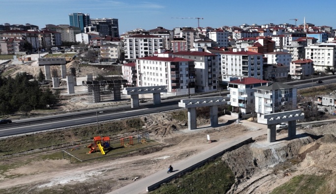 BAĞLIK VİYADÜĞÜ TEMEL VE KOLON İMALATLARI TAMAMLANDI