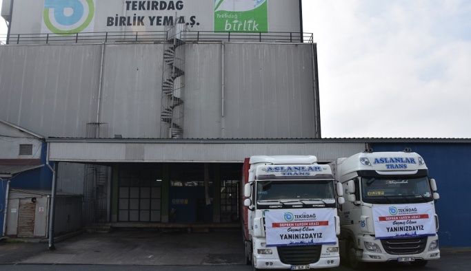 BÜYÜKŞEHİRDEN DEPREM BÖLGESİNE YEM DESTEĞİ