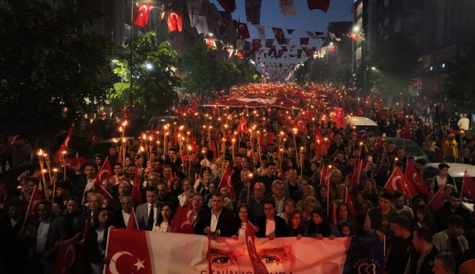 Çerkezköy’de 19 Mayıs çoşkusu tavan yaptı