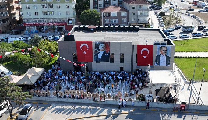 Çerkezköy Kent Kütüphanesi açıldı